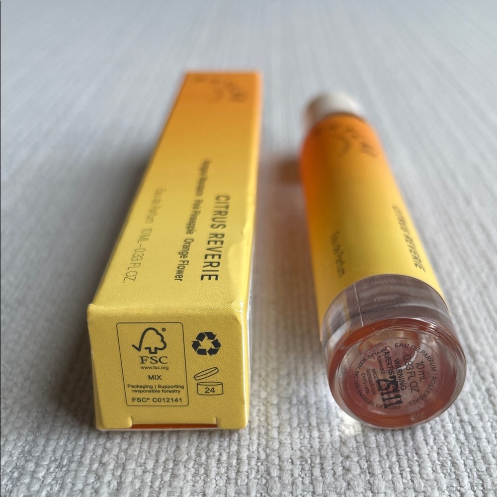 Skylar Citrus Reverie travel sized rollerball - Picture 3 of 10